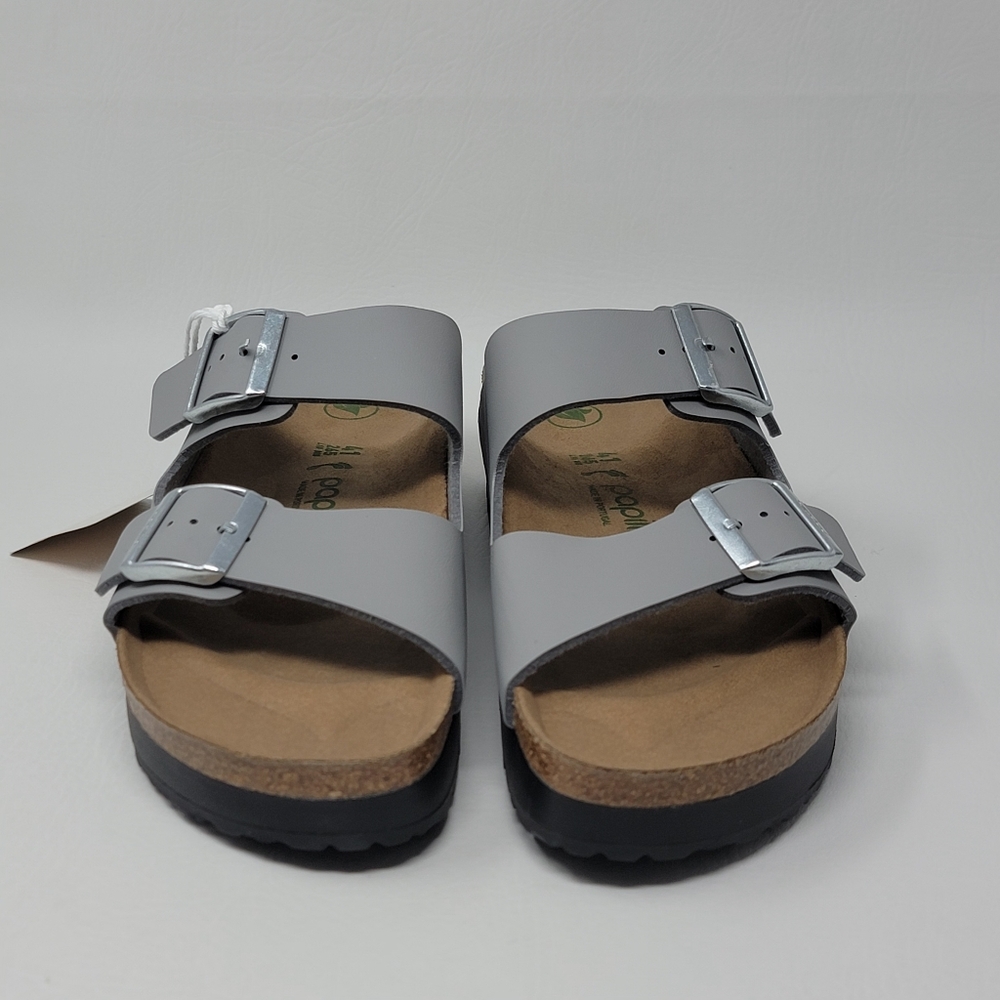 Birkenstock Arizona Flex Platform Womens US Size 9 Narrow Sandals Stone Coin NWB - Picture 5 of 10